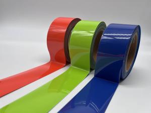 Quality 1mm - 2.5mm Thickness Heat Transfer Reflective Tape Colors Customized For Fashion Wear wholesale