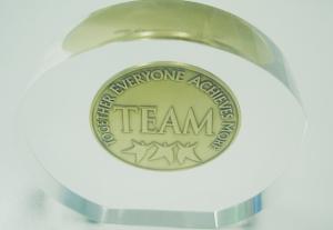 Quality Plexiglass medal, award, medallion, emblem, medals， crystal medal wholesale
