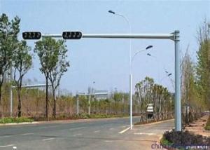 Quality Galvanized ASTM A123 Polygonal Traffic Signal Pole wholesale