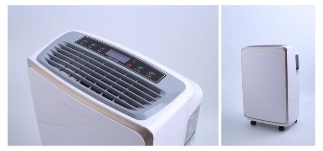 11.5 Pints Quiet Air Dehumidifier Remove Moisture Built In Water Tank Humidistat Control