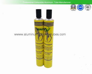 Quality 4C Printed Aluminum Collapsible Tubes , 25ml Pigment Packaging Aluminum Tube Containers wholesale