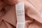 Printing Pink Pullover Sweatshirts Crew Neck Womens French Terry Sweatshirt