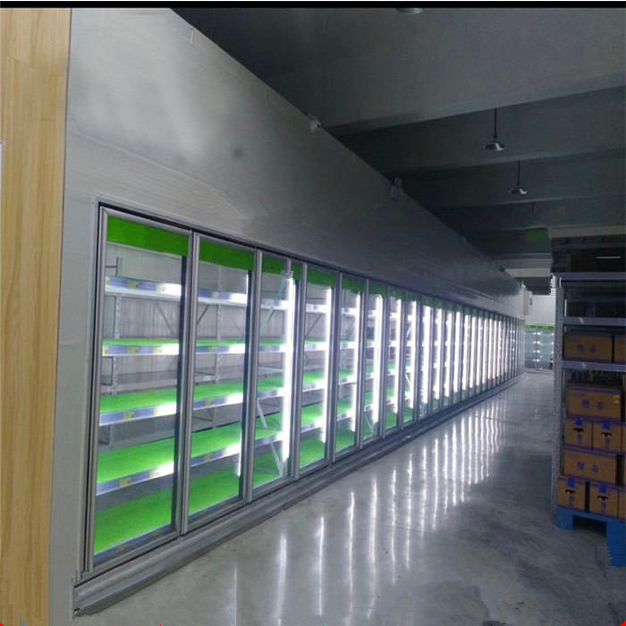 700mm Door R404a Walk In Cooler Freezer for drink Display