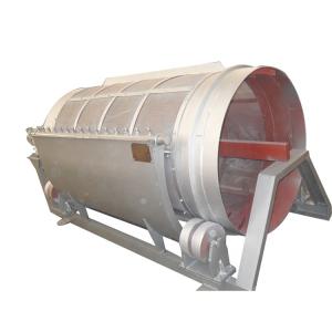 Quality Food Beverage Wastewater Treatment with Rotary Drum Type Screen Filter 80-150cbm/hour wholesale
