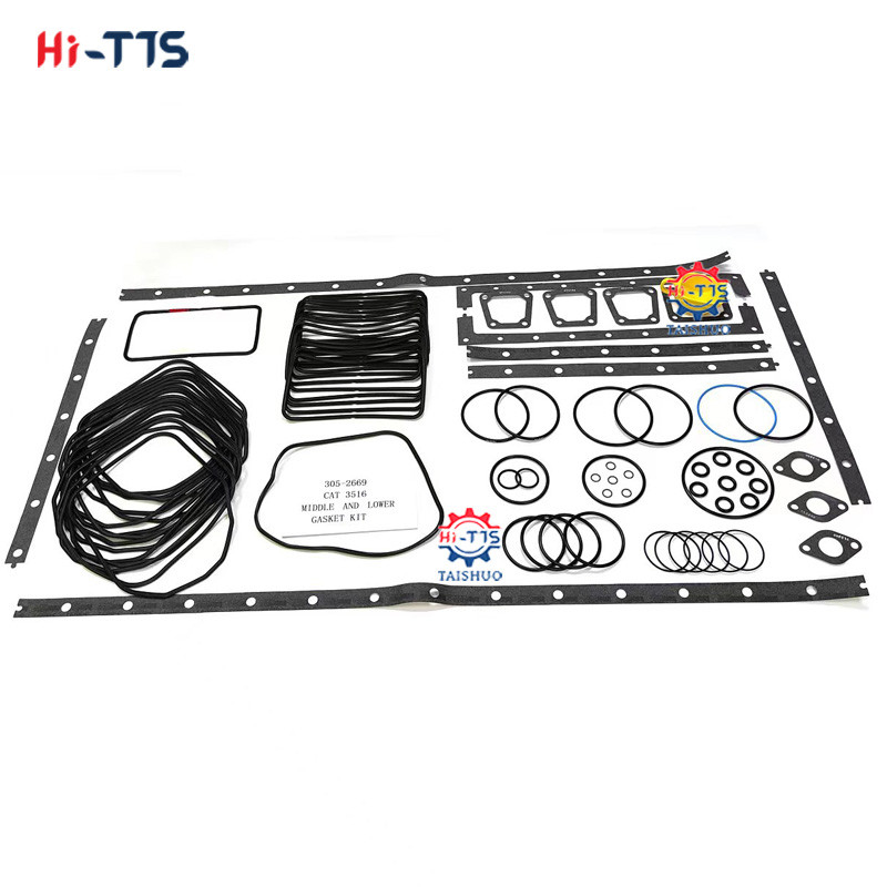 3412 3516 3516B G3516 G3512 Engine Gasket Kit 118-7855 207-2434 305-2669 Oil Pan Gasket Kit For Cat Parts