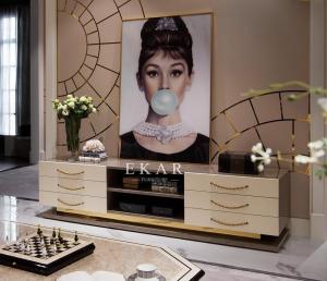 Quality Modern Showcase High End Italian Design Wood Tv Stand wholesale