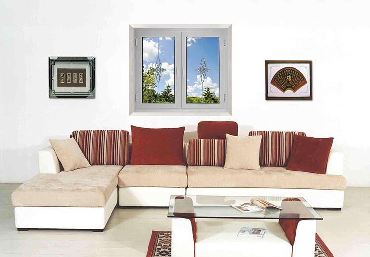 Stainless Steel Aluminium Sash Windows 1.6mm Modern Glass Window