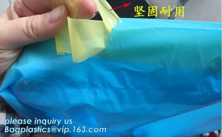 Disposable biohazard infectious plastic drawstring medical waste bag, Promotional mini biohazard drawstring packaging ba