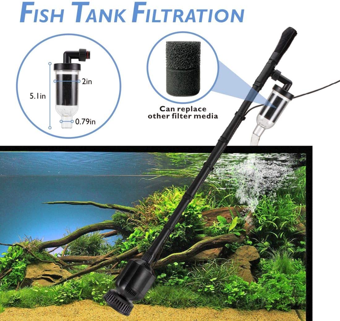 Hygger Aquarium Gravel Cleaner