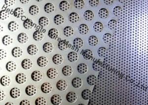 Quality Galvanized 316 Stainless Steel 0.1mm Perforated Metal Mesh Screen wholesale