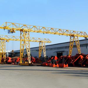 Quality Outdoor Trussed Type Cantilever Gantry Crane With Electric Hoist Wind Resistance wholesale
