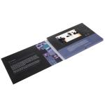 128MB Memory LCD Promotional Video Card With Rechargeable Battery