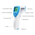 Hot Sale Body Temperature Digital Infrared Thermometer Gun Fever Measure Adult