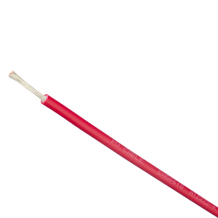 Single Core or Double Core TUV Approved 4mm 6mm Tinned Copper XLPO Solar DC Cable Wire for Solar Energy Projects