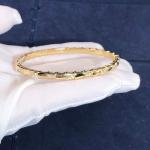 Elegant i 18k Gold Serpenti Viper Bracelet Natural Diamonds Real Gold Real