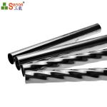 FOSHAN Welded Railing 304 Steel Pipe/Embossed Steel Pipe/Sprial Flower Pipe
