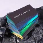 Velvet Black Swan Material Greeting Cards Holiday Seasons Wedding Greeting Cards