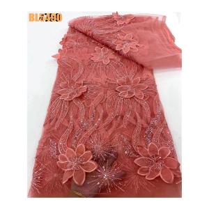 Quality Wholesale Price French Lace Fabrics with Sequins for Wedding Dress Sequins Lace Fabrics austria embroidery y african french wholesale