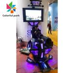 Software Developed VR Arcade Machine 5d Cinema Car Racing Simulator 360 Degree