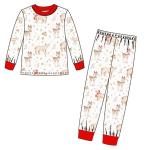Baby Clothes Newborn Infant Outfit Romper Short Sleeve Long Pant Christmas