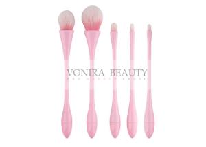Quality Custom 5 Pieces Water Drop Synthetic Hair Makeup Brushes Girlish Cosmetic Brush wholesale