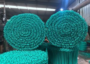 Quality Galvanised green PVC Coated 5000pcs 17G Metal Baling Wire wholesale