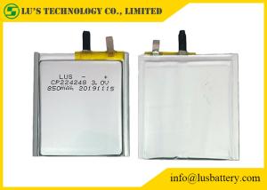 Quality 850mah 3.0V Customizable Non Rechargeable Battery CP224248 Soft Packed wholesale