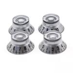 Electric Guitar Electric Bass Volume Tone Control Knobs Potentiometer Head ABS
