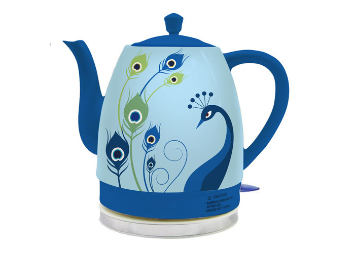 1.0L Small Size Ceramic Electric Water Kettle Porcelain Body Electric Water Jug