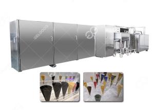 Quality Full Automatic Ice Cream Cone Production Line/Waffle Cone Machine Price wholesale
