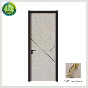 Quality Durable Fire Rated UPVC Internal Doors Residential Termite Resistant wholesale