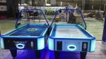 220V Coin Operated Air Hockey Table Metal Material 4 side injection molding