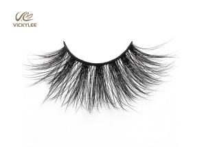 Quality Natural Black 100% Handmade 0.06 5D Hybrid Lashes wholesale