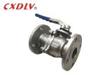 DN50 DN 100 Stainless Steel Ball Valve CF8/CF8M Flanged Connection Body PN10/16