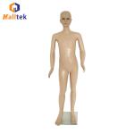 White Full Body Child Mannequin Plastic For Clothing Display Show Window