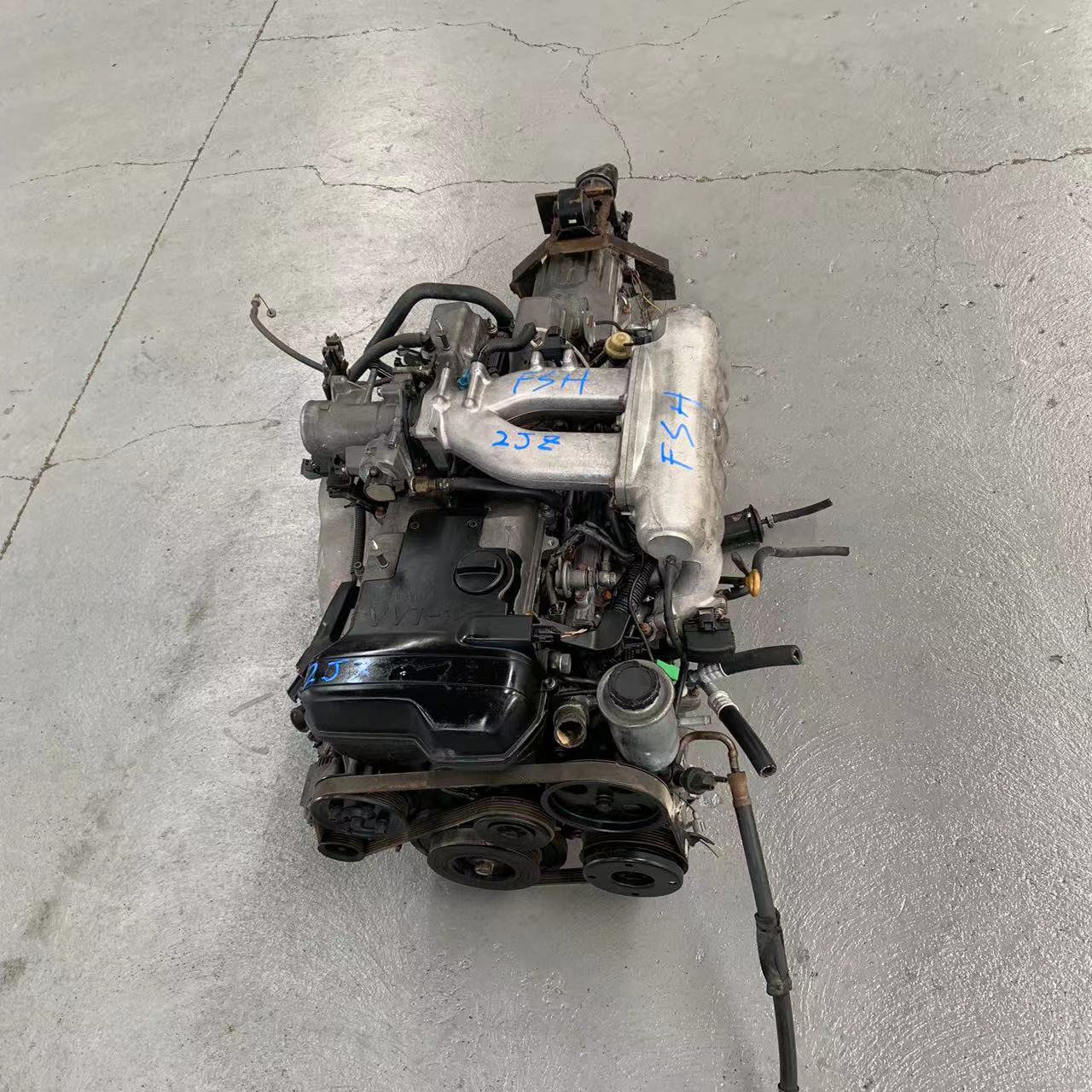 6 Cylinder 2JZ V VTi Engine Code Used Gasoline Engine Assembly for Car Engine Parts