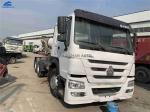 Year 2013 Used Howo Tractor Truck 371hp 40-80 Tons Left Hand Driving For Ghana