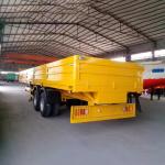 CIMC Cargo Semi Truck Trailer With 3 Axles 60-80t Fence Cargo Trailer Wall Sale