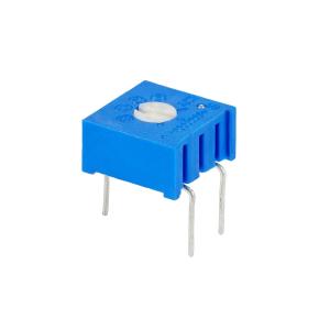 China RI3386G 9.5mm Trimmer Potentiometer Cermet Resistor Material Trimpot With Pin Termination Style on sale