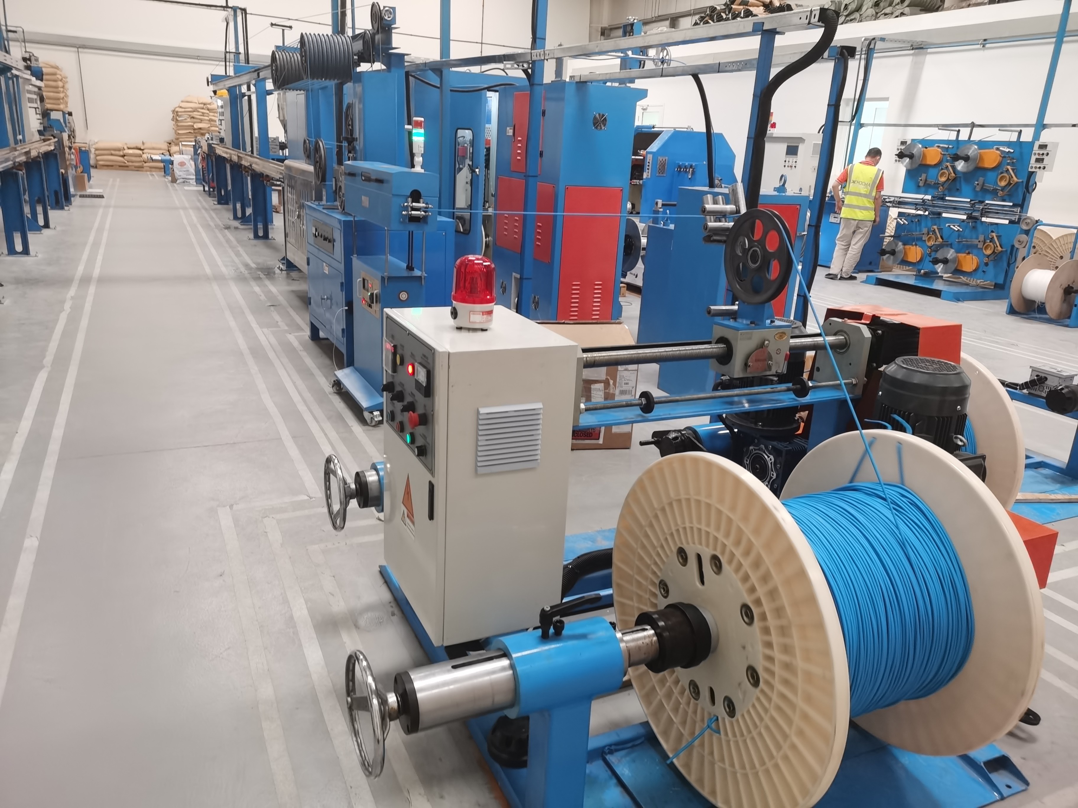 Full Set up Wire And Cable Making Machine Cat 6 Cable Making
