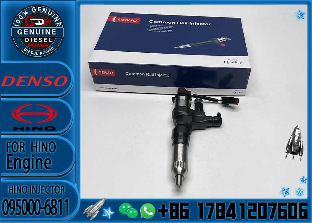 Common Rail Injector Assembly 095000-6352 095000-6351 095000-6353 095000-6811 23670-E0050 23910-1440 for Hino J05E/Hino