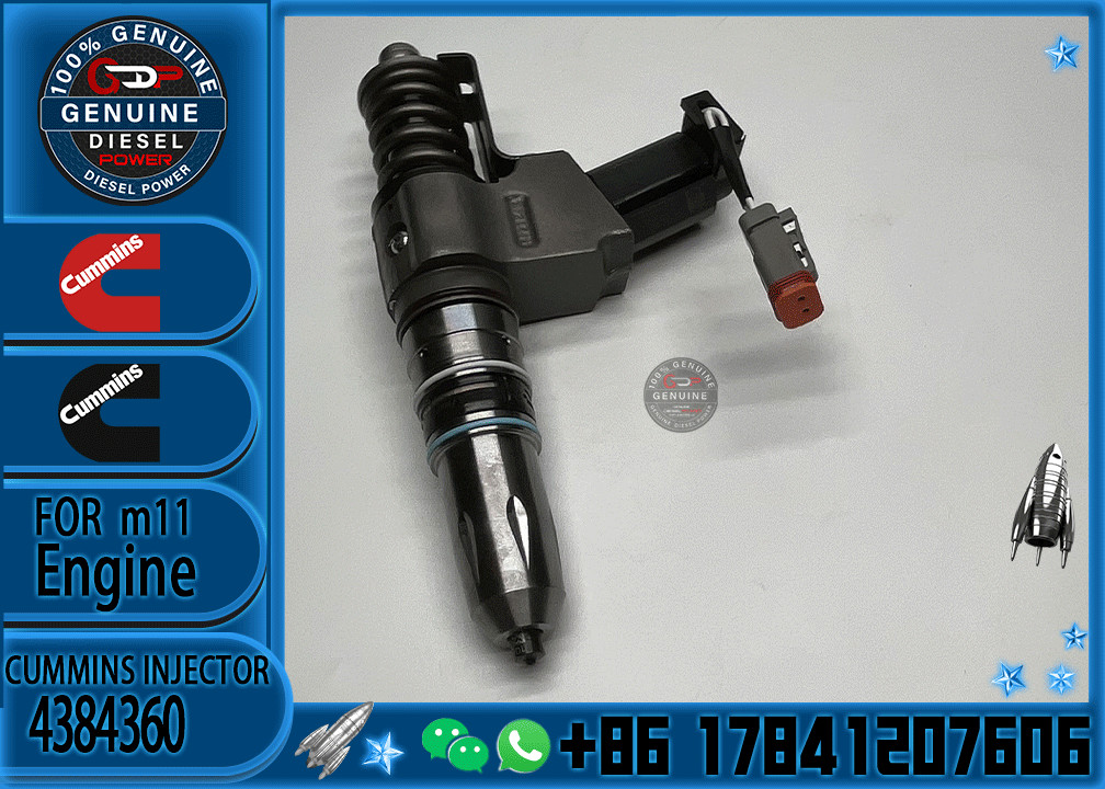 Factory OEM quality Brand New Diesel Common Rail Fuel Injector Assembly 4307516 3087560 4384360 for C ummins N14 engine