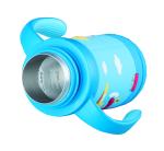 3in1 Step Double Wall Stainless Steel Vacuum Baby Bottles 350ml