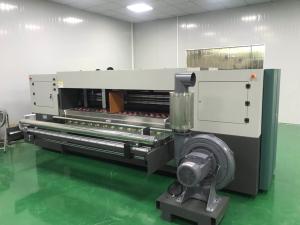 Quality CMYK 460㎡/h 180*360dpi Corrugated Flatbed Printing Machine wholesale