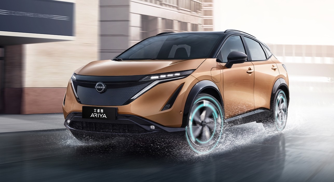 Electrical Nissan Ariya Medium Automobile Car FWD 4WD Ternary Lithium Battery Car Dealer China