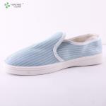 Cleanroom PVC blue antistatic slippers executive safety shoes