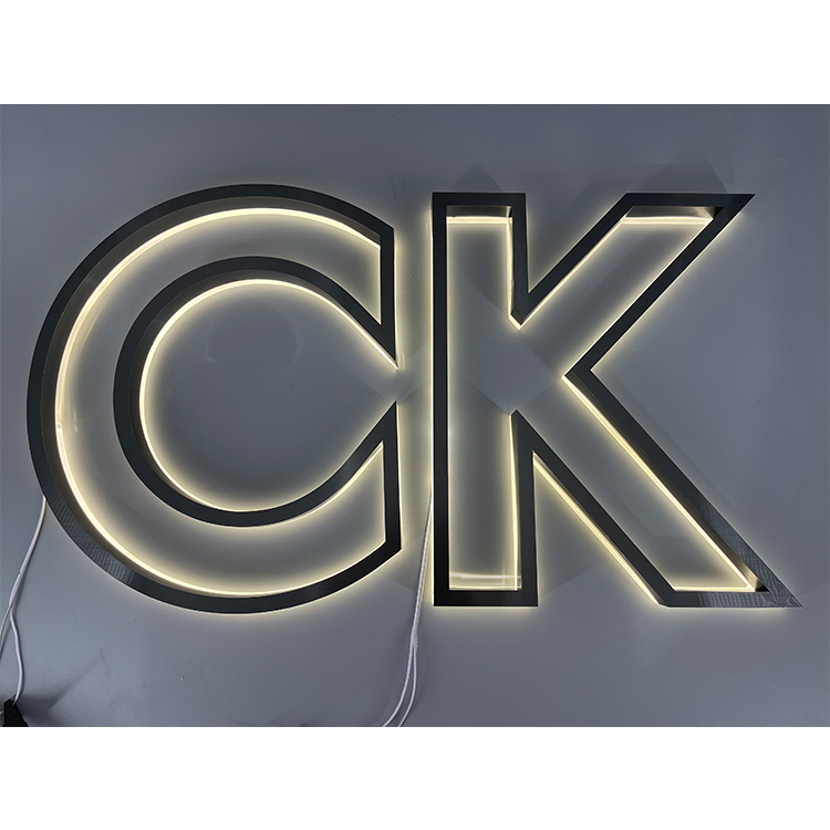 Channel Letter 3d Backlit Led Sign Metal Acrylic Letters Luminous Words