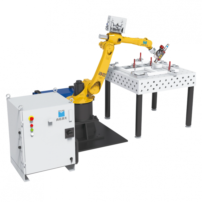 Industrial Six Axis Robot Laser Welding Machine Lithium Battery Welding Robot