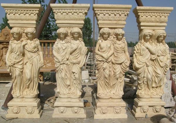 Statue Columns for door or building