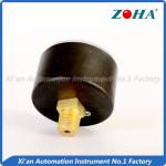 Black Non Lead General Pressure Gauge For Coffee Machine ±2.5% Accuracy